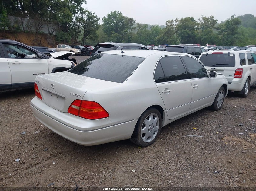 2003 Lexus Ls 430 VIN JTHBN30F230107120 IAAI salvage auction — FRONT END, Salvage (Pennsylvania), sold $375 on 2026-08-27 (photo 4)