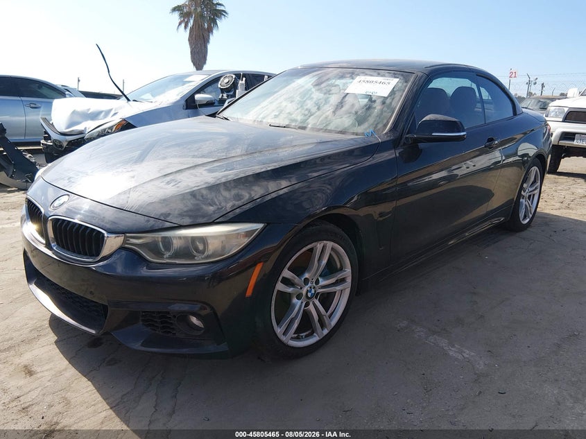 2014 BMW 4er VIN WBA3V7C51EP770587 IAAI salvage auction — NORMAL WEAR, Clear - Dealer Only (California), sold $4,200 on 2026-08-12 (photo 2)