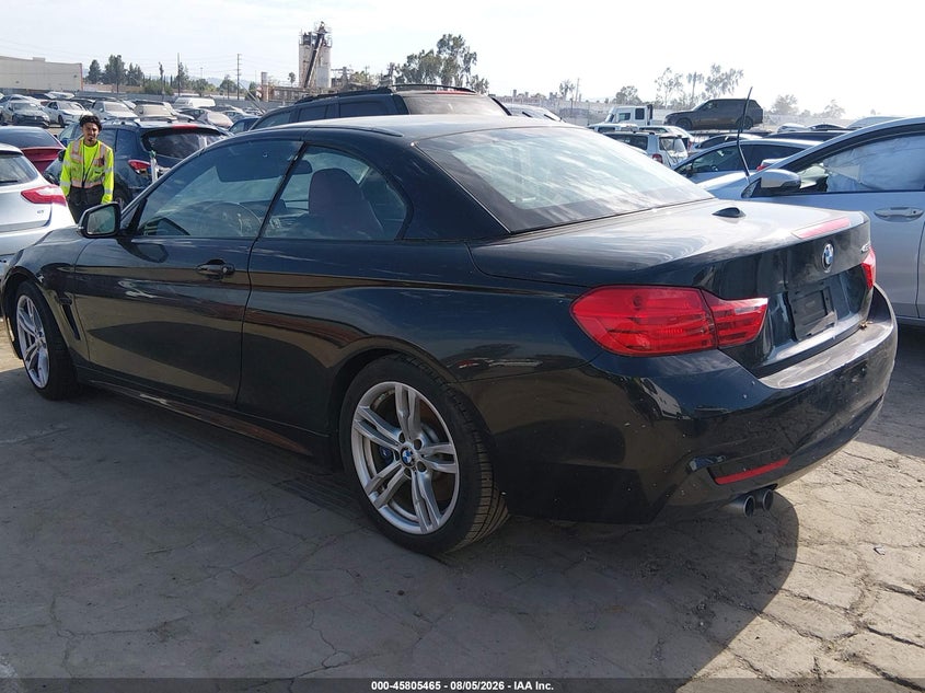 2014 BMW 4er VIN WBA3V7C51EP770587 IAAI salvage auction — NORMAL WEAR, Clear - Dealer Only (California), sold $4,200 on 2026-08-12 (photo 3)