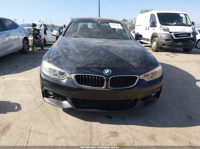 2014 BMW 4er VIN WBA3V7C51EP770587 IAAI salvage auction — NORMAL WEAR, Clear - Dealer Only (California), sold $4,200 on 2026-08-12 (photo 6)
