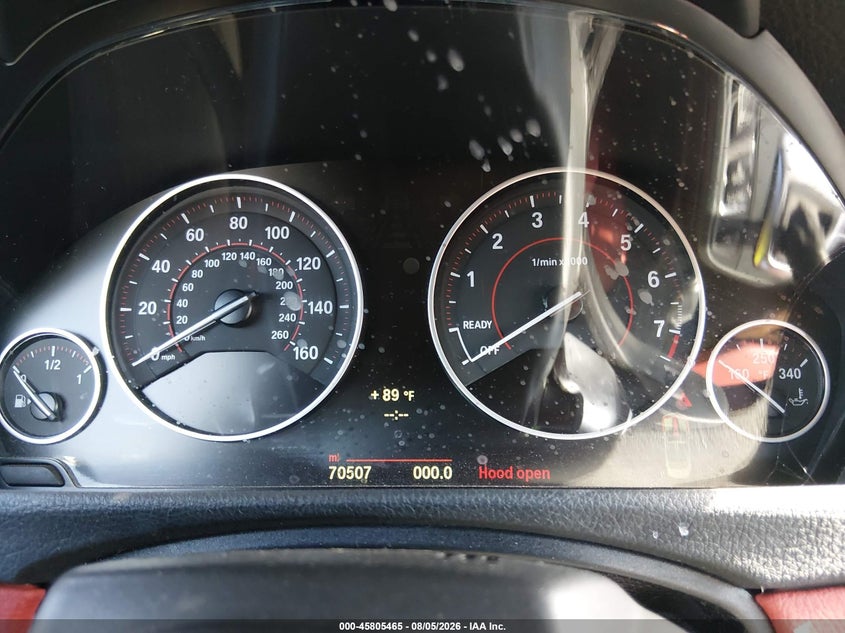 2014 BMW 4er VIN WBA3V7C51EP770587 IAAI salvage auction — NORMAL WEAR, Clear - Dealer Only (California), sold $4,200 on 2026-08-12 (photo 7)