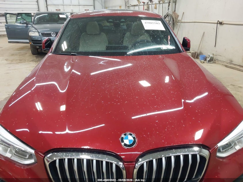 2021 BMW X4 VIN 5UX2V1C09M9F04769 IAAI salvage auction — HAIL, Salvage Title, sold $13,600 on 2026-08-28 (photo 6)