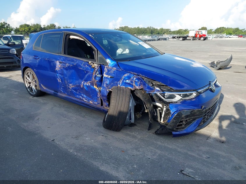 2024 Volkswagen Golf r VIN WVWEB7CD0RW231823 — IAAI salvage auction photo