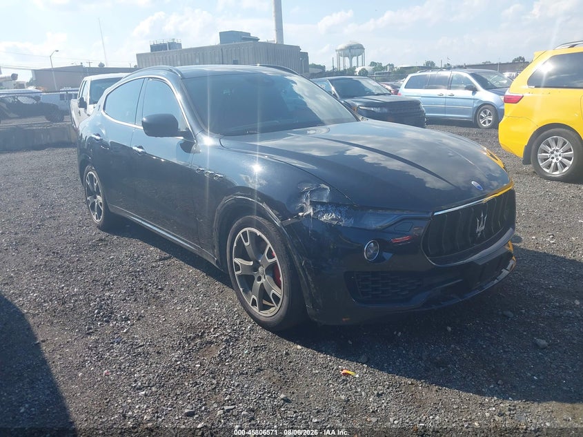 2017 Maserati Levante VIN ZN661XUS6HX222586 IAAI salvage auction — NORMAL WEAR, Clear (Virginia), sold $2,900 on 2026-08-10 (photo 1)