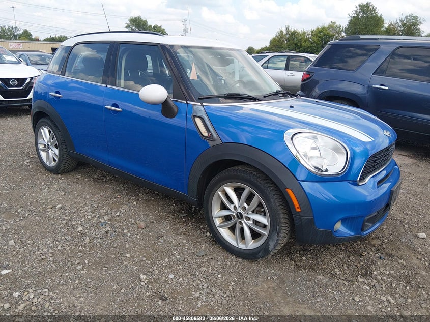2014 Mini Countryman VIN WMWZC3C57EWP27421 IAAI salvage auction — FRONT END, Salvage (Ohio), sold $1,100 on 2026-08-18 (photo 1)