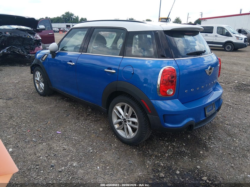 2014 Mini Countryman VIN WMWZC3C57EWP27421 IAAI salvage auction — FRONT END, Salvage (Ohio), sold $1,100 on 2026-08-18 (photo 3)