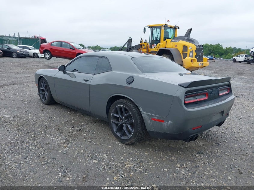 2023 Dodge Challenger VIN 2C3CDZJG9PH658864 IAAI salvage auction — RIGHT FRONT, Wait Title, sold $7,800 on 2026-08-21 (photo 3)