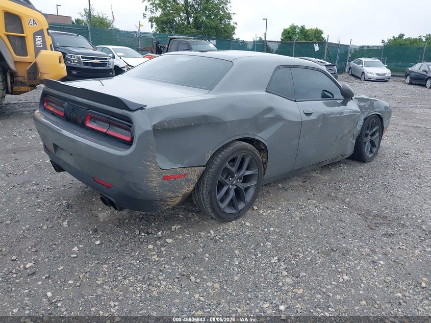 2023 Dodge Challenger VIN 2C3CDZJG9PH658864 IAAI salvage auction — RIGHT FRONT, Wait Title, sold $7,800 on 2026-08-21 (photo 4)