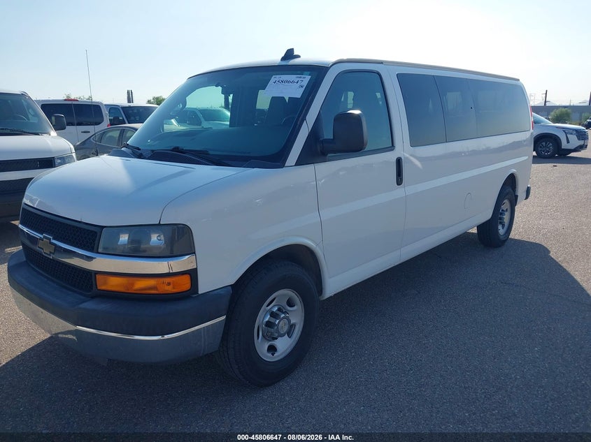 2016 Chevrolet Express 3500 VIN 1GAZGPFF1G1253994 IAAI salvage auction — NORMAL WEAR, Sf97 (Arizona), sold $17,200 on 2026-09-10 (photo 2)