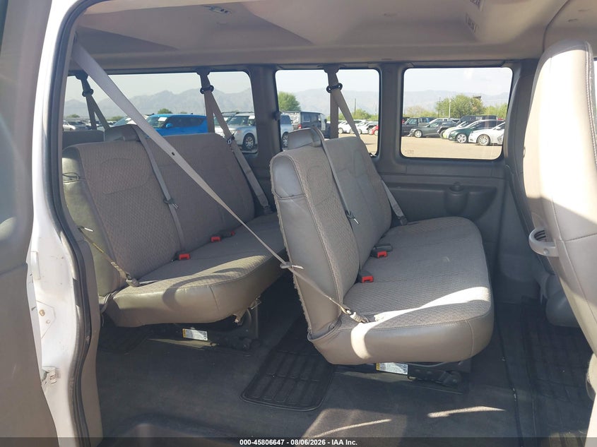 2016 Chevrolet Express 3500 VIN 1GAZGPFF1G1253994 IAAI salvage auction — NORMAL WEAR, Sf97 (Arizona), sold $17,200 on 2026-09-10 (photo 8)