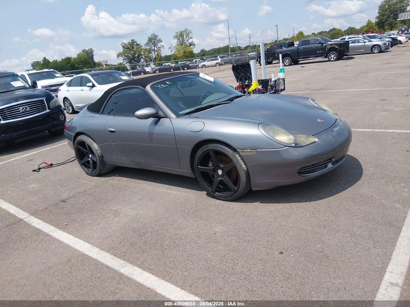 2001 Porsche 911 VIN WP0CA29921S652258 IAAI salvage auction — NORMAL WEAR, Clear (Tennessee), sold $6,500 on 2026-09-01 (photo 1)