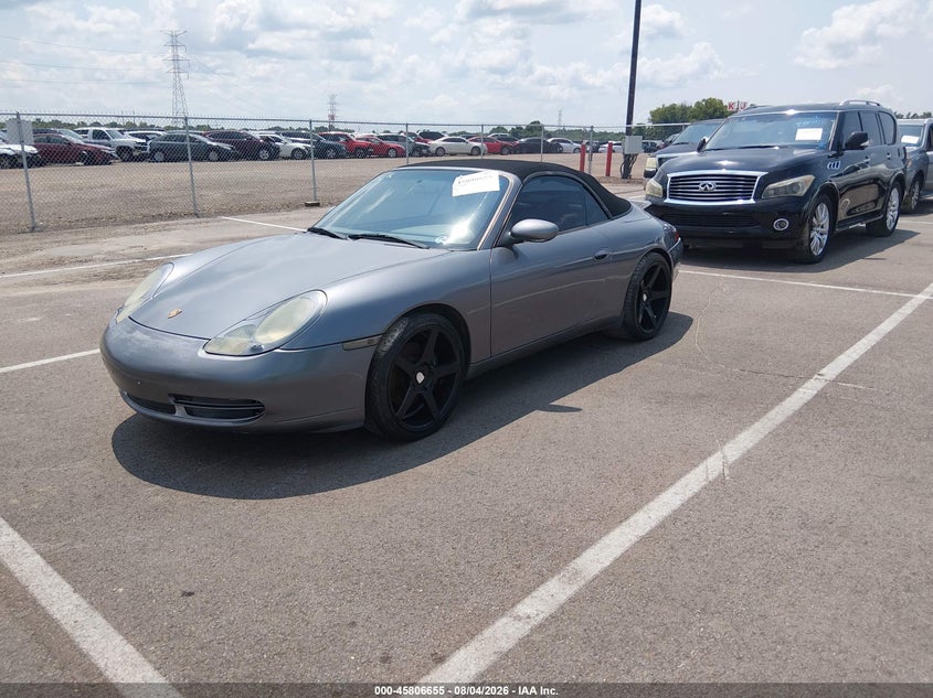 2001 Porsche 911 VIN WP0CA29921S652258 IAAI salvage auction — NORMAL WEAR, Clear (Tennessee), sold $6,500 on 2026-09-01 (photo 2)
