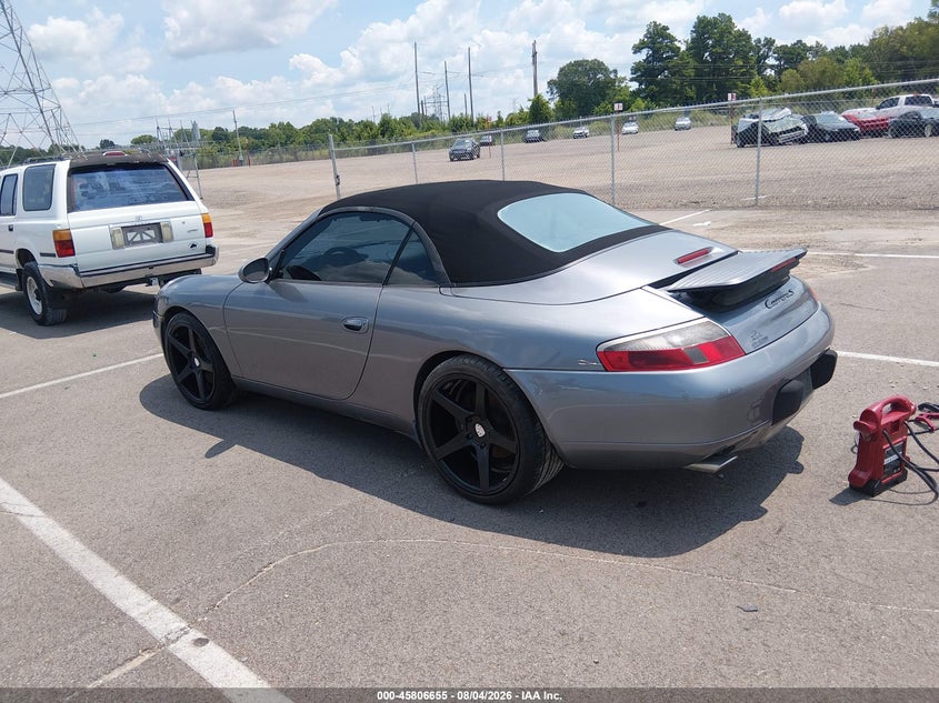 2001 Porsche 911 VIN WP0CA29921S652258 IAAI salvage auction — NORMAL WEAR, Clear (Tennessee), sold $6,500 on 2026-09-01 (photo 3)