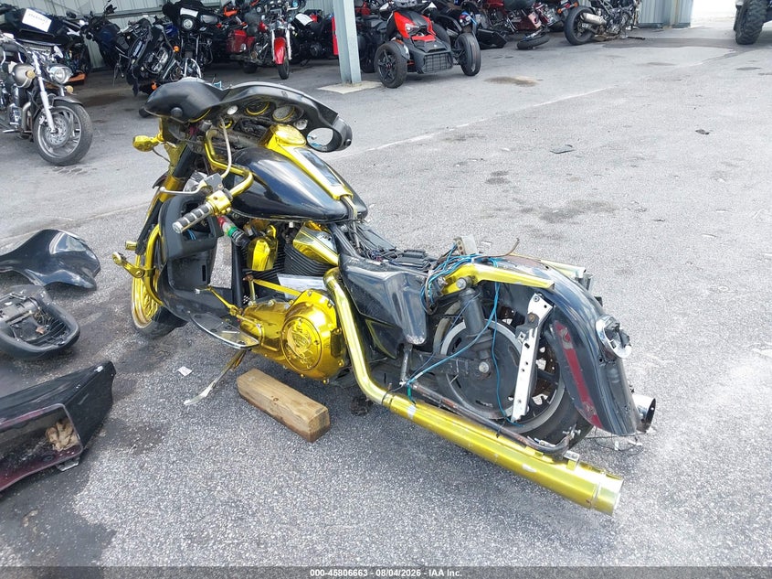 2008 Harley-davidson Flht VIN 1HD1FF4158Y655579 IAAI salvage auction — ROLLOVER, Salvage (South Carolina), sold $725 on 2026-10-21 (photo 3)