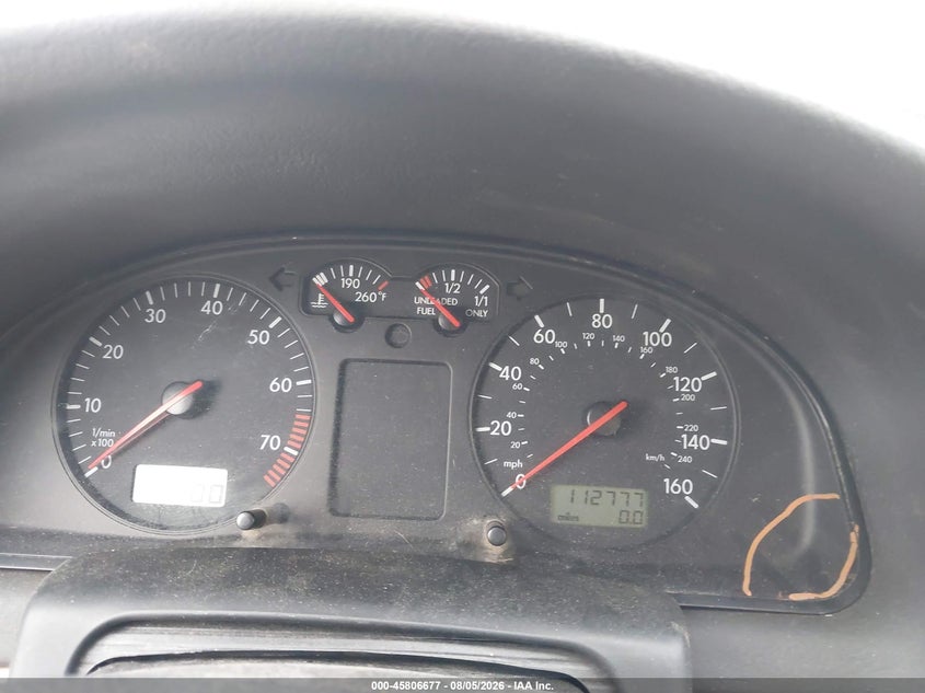 1998 Volkswagen Passat VIN WVWMA63B6WE118175 IAAI salvage auction — NORMAL WEAR, Clear (Virginia), sold $25 on 2026-08-11 (photo 7)