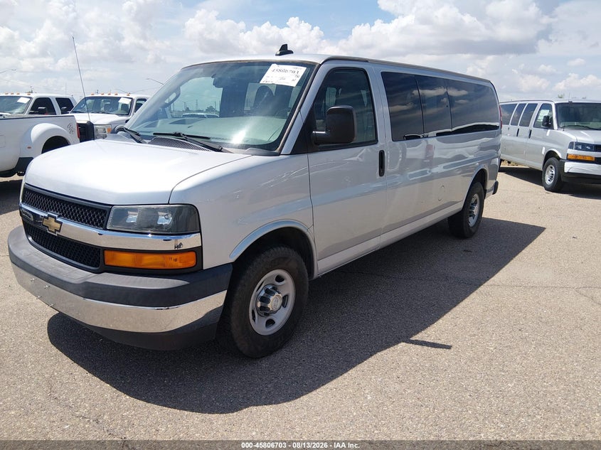 2017 Chevrolet Express 3500 VIN 1GAZGPFG7H1270955 IAAI salvage auction — NORMAL WEAR, Sf97 (Arizona), sold $16,375 on 2026-09-10 (photo 2)