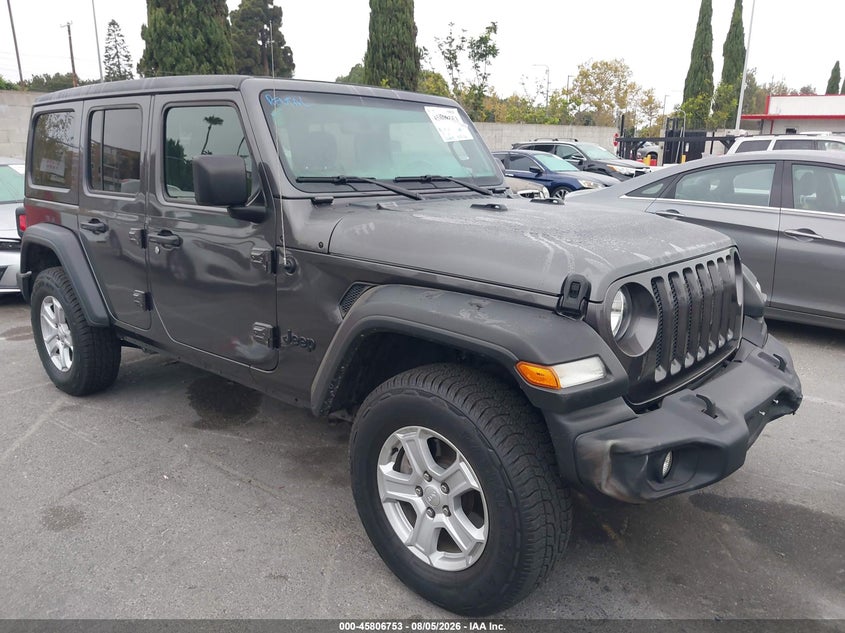 2021 Jeep Wrangler VIN 1C4HJXDG0MW831792 — IAAI salvage auction photo