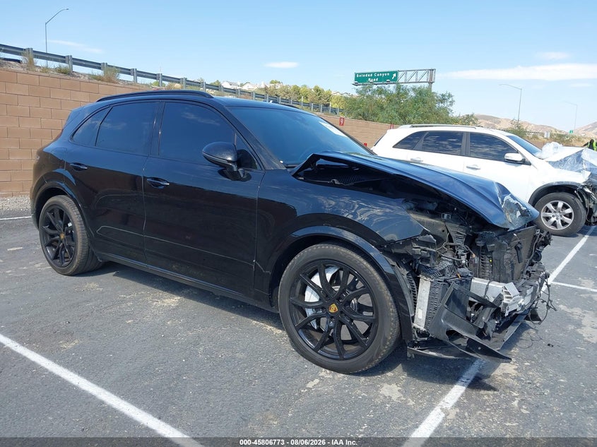 2020 Porsche Cayenne VIN WP1AF2AY0LDA39671 — IAAI salvage auction photo