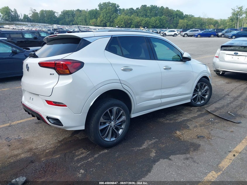 2021 Buick Encore gx VIN KL4MMGSL2MB086647 IAAI salvage auction — LEFT FRONT, Scrap (Michigan), sold $1,950 on 2026-08-31 (photo 4)