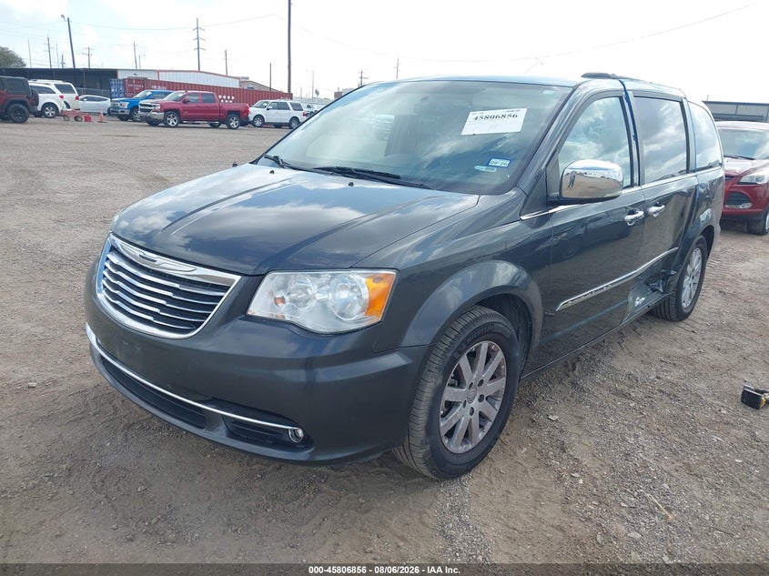 2011 Chrysler Town & country VIN 2A4RR8DG5BR713093 IAAI salvage auction — SIDE, Original (Texas), sold $725 on 2026-09-07 (photo 2)