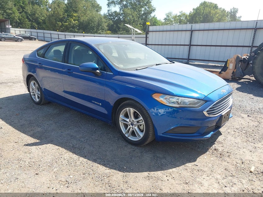 2018 Ford Fusion VIN 3FA6P0UU8JR100759 — IAAI salvage auction photo