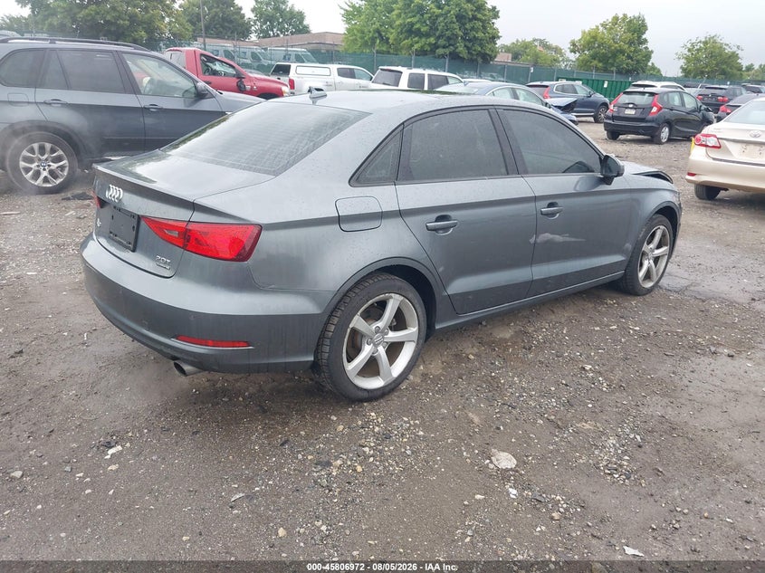 2016 Audi A3 VIN WAUB8GFF6G1060176 IAAI salvage auction — FRONT END, Salvage Title, sold $2,050 on 2026-09-04 (photo 4)