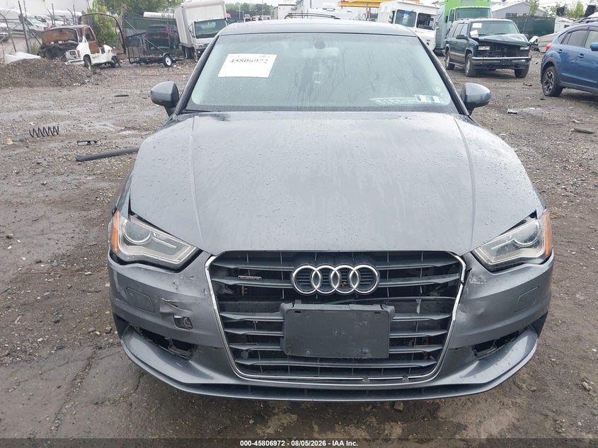 2016 Audi A3 VIN WAUB8GFF6G1060176 IAAI salvage auction — FRONT END, Salvage Title, sold $2,050 on 2026-09-04 (photo 6)