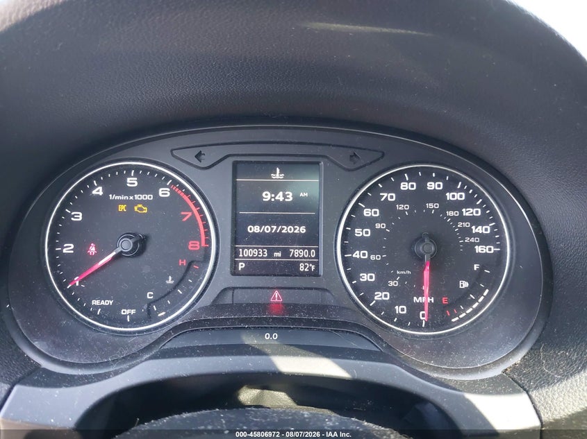 2016 Audi A3 VIN WAUB8GFF6G1060176 IAAI salvage auction — FRONT END, Salvage Title, sold $2,900 on 2026-09-08 (photo 7)