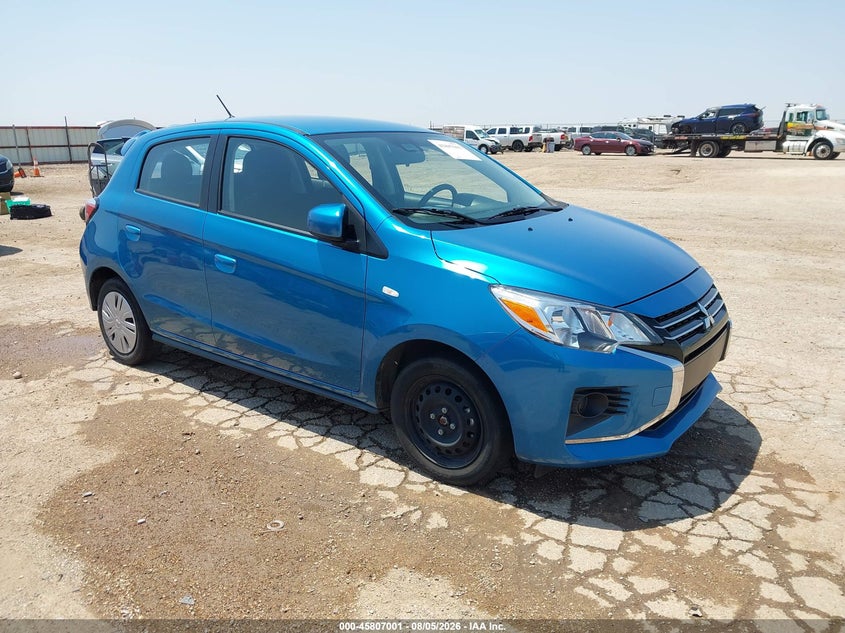 2024 Mitsubishi Mirage VIN ML32AUHJ4RH020991 — IAAI salvage auction photo