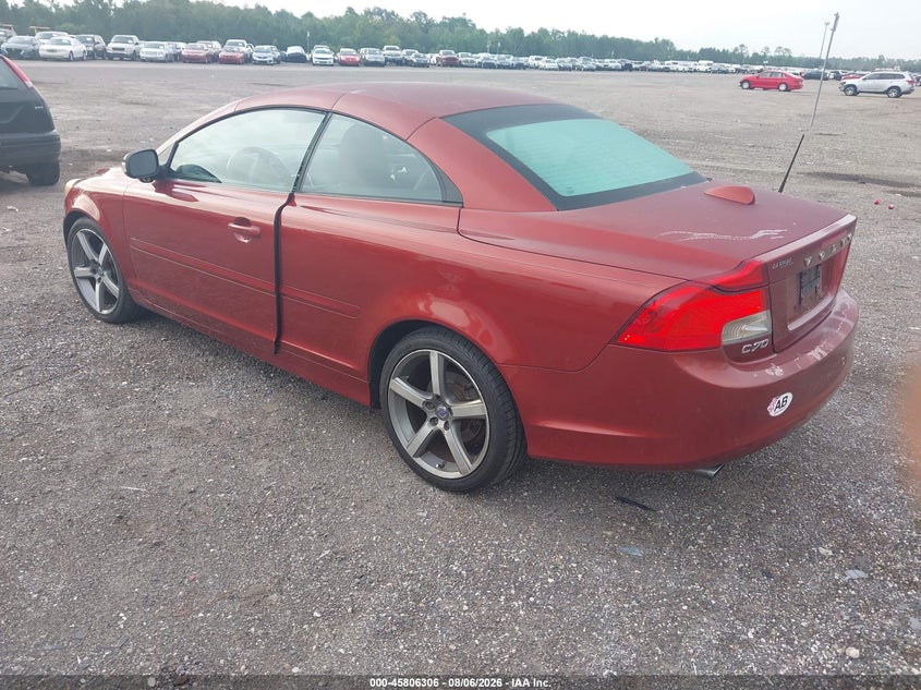 2012 Volvo C70 VIN YV1672MC8CJ126170 IAAI salvage auction — NORMAL WEAR, Salvage Title, sold $100 on 2026-08-18 (photo 3)