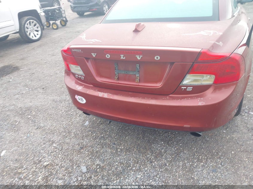 2012 Volvo C70 VIN YV1672MC8CJ126170 IAAI salvage auction — NORMAL WEAR, Salvage Title, sold $100 on 2026-08-18 (photo 6)