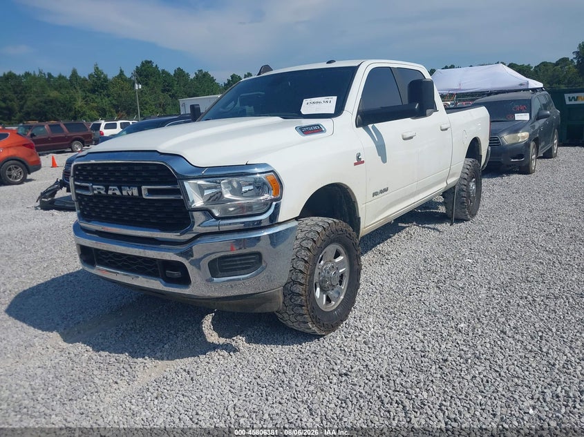 2022 Ram 2500 VIN 3C6UR5DL2NG436870 IAAI salvage auction — UNKNOWN, Salvage (Alabama), sold $10,800 on 2026-08-23 (photo 2)