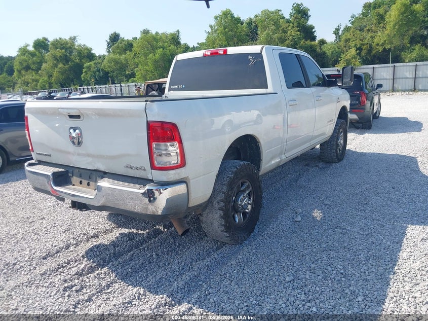 2022 Ram 2500 VIN 3C6UR5DL2NG436870 IAAI salvage auction — UNKNOWN, Salvage (Alabama), sold $10,800 on 2026-08-23 (photo 4)