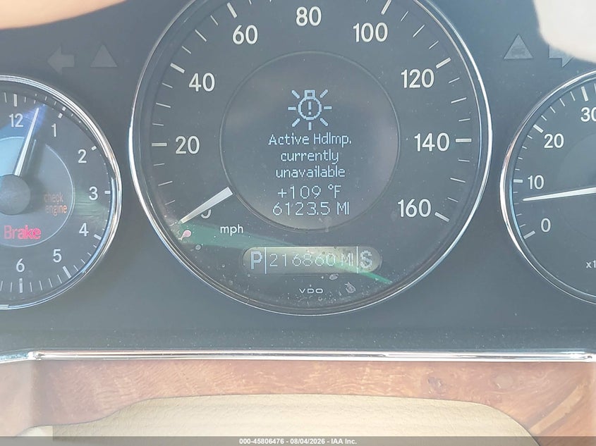 2006 Mercedes-benz Cls-class VIN WDDDJ75X06A014647 IAAI salvage auction — FRONT END, Salvage (California), sold $475 on 2026-08-14 (photo 7)