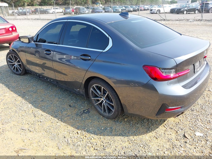 2019 BMW 3er VIN WBA5R1C59KAK09143 IAAI salvage auction — ALL OVER, Salvage (Virginia), sold $8,700 on 2026-08-29 (photo 3)
