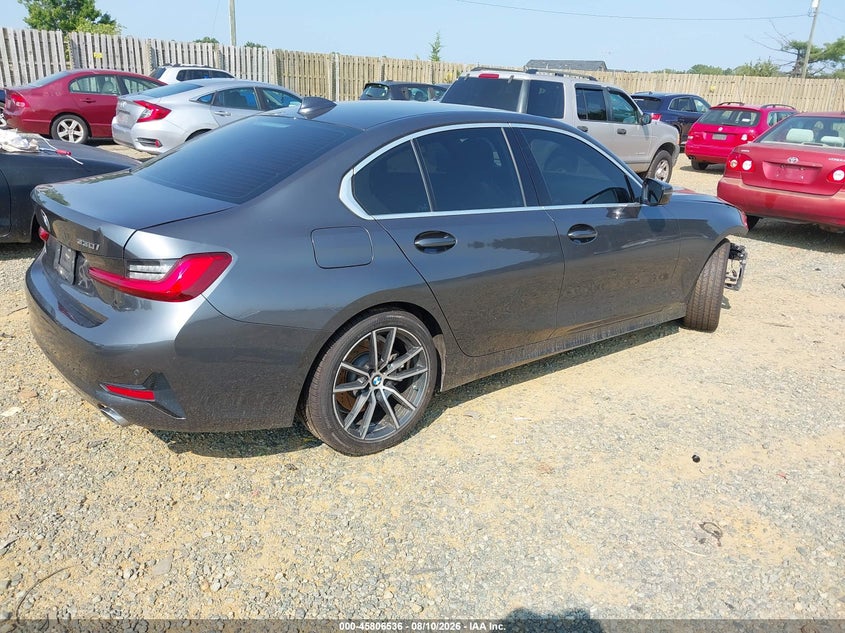 2019 BMW 3er VIN WBA5R1C59KAK09143 IAAI salvage auction — ALL OVER, Salvage (Virginia), sold $8,700 on 2026-08-29 (photo 4)