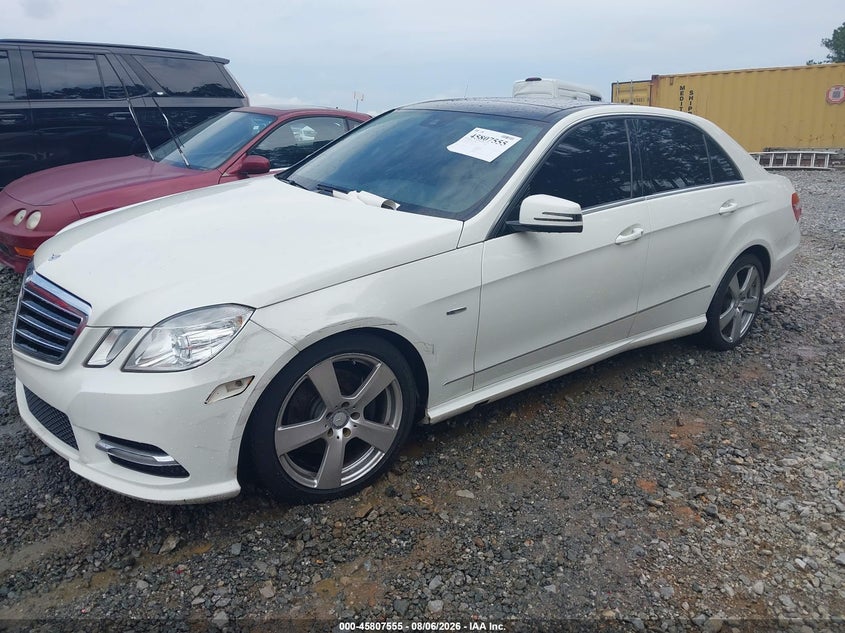 2012 Mercedes-benz E-class VIN WDDHF8JB4CA653421 IAAI salvage auction — NORMAL WEAR, Repossession Paperwork (Georgia), sold $1,100 on 2026-08-18 (photo 2)