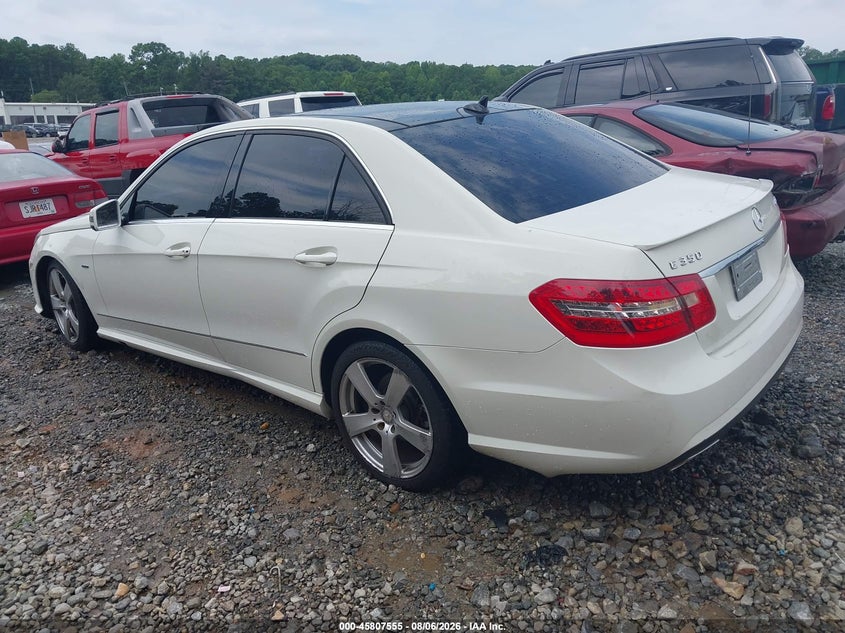 2012 Mercedes-benz E-class VIN WDDHF8JB4CA653421 IAAI salvage auction — NORMAL WEAR, Repossession Paperwork (Georgia), sold $1,100 on 2026-08-18 (photo 3)