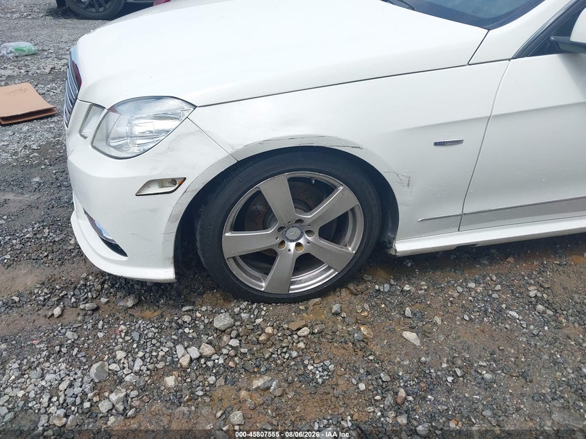 2012 Mercedes-benz E-class VIN WDDHF8JB4CA653421 IAAI salvage auction — NORMAL WEAR, Repossession Paperwork (Georgia), sold $1,100 on 2026-08-18 (photo 6)