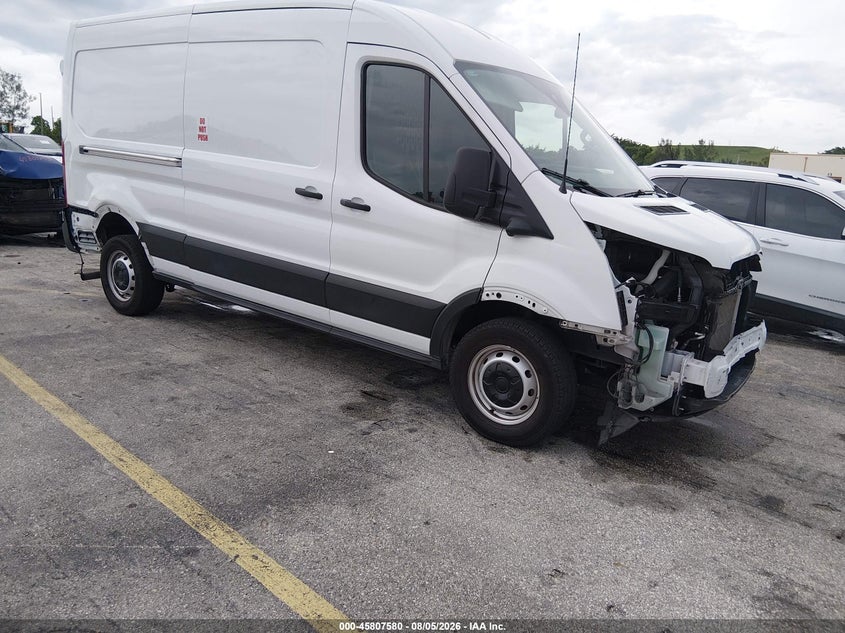 2024 Ford Transit VIN 1FTBR1C8XRKB55436 IAAI salvage auction — FRONT END, Salvage Title, sold $9,100 on 2026-09-17 (photo 1)