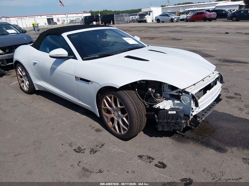 2016 Jaguar F-type VIN SAJWA6FU6G8K22415 — IAAI salvage auction photo
