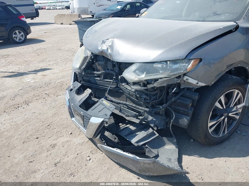 2017 Nissan Rogue VIN 5N1AT2MT3HC854904 IAAI salvage auction — FRONT END, Wait Title, sold $1,400 on 2026-09-02 (photo 6)