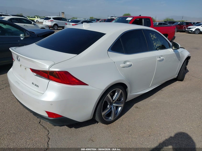 2018 Lexus Is VIN JTHBA1D2XJ5065934 IAAI salvage auction — FRONT END, Salvage Title, sold $25 on 2026-08-25 (photo 4)