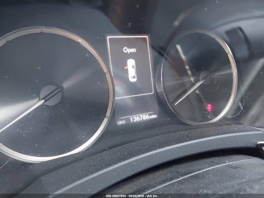 2018 Lexus Is VIN JTHBA1D2XJ5065934 IAAI salvage auction — FRONT END, Salvage Title, sold $25 on 2026-08-25 (photo 7)