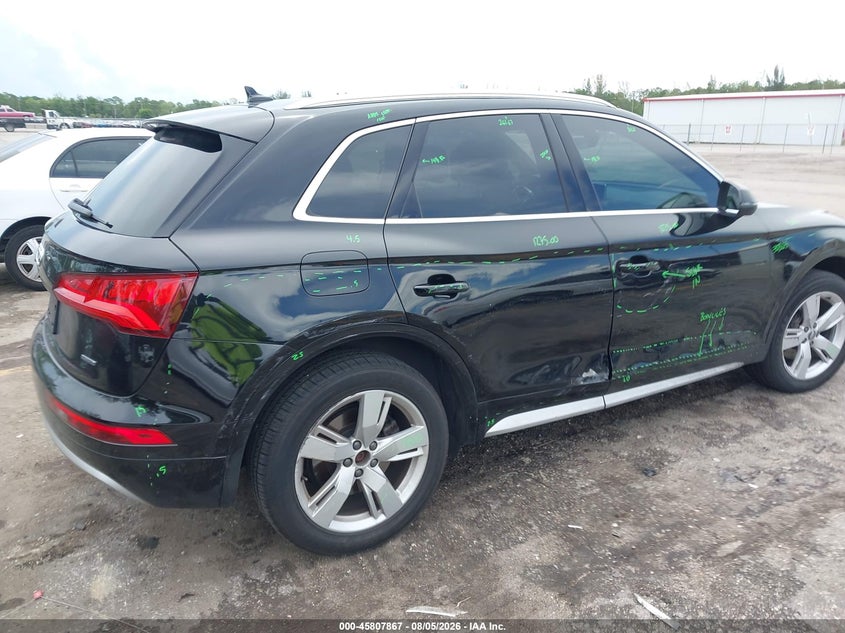 2019 Audi Q5 VIN WA1BNAFY6K2052330 IAAI salvage auction — RIGHT SIDE, Salvage Title, sold $9,000 on 2026-08-25 (photo 6)