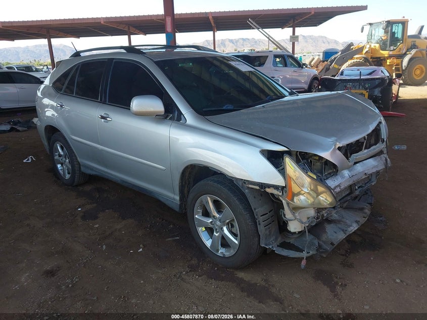 2008 Lexus Rx 350 VIN 2T2GK31U18C032187 IAAI salvage auction — FRONT END, Salvage (Arizona), sold $750 on 2026-09-03 (photo 1)