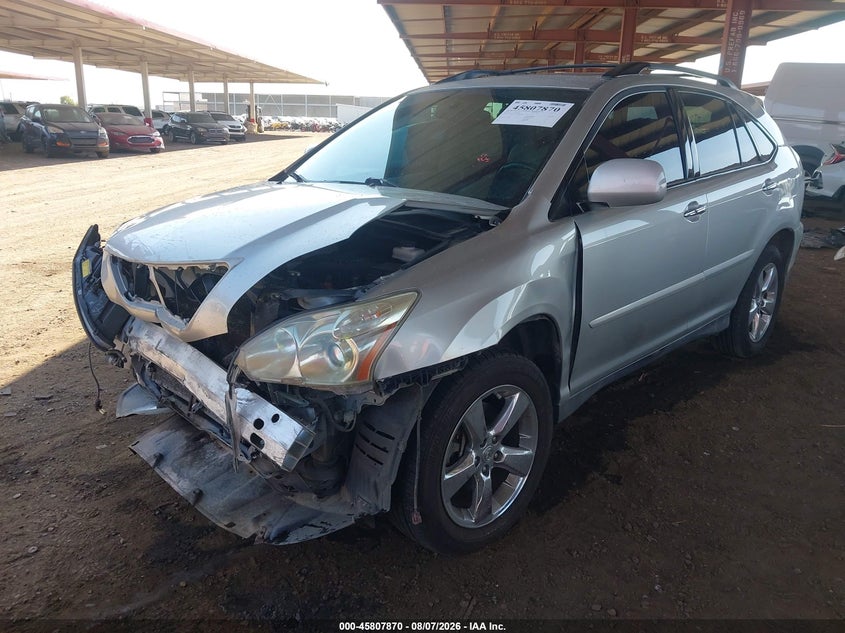 2008 Lexus Rx 350 VIN 2T2GK31U18C032187 IAAI salvage auction — FRONT END, Salvage (Arizona), sold $750 on 2026-09-03 (photo 2)