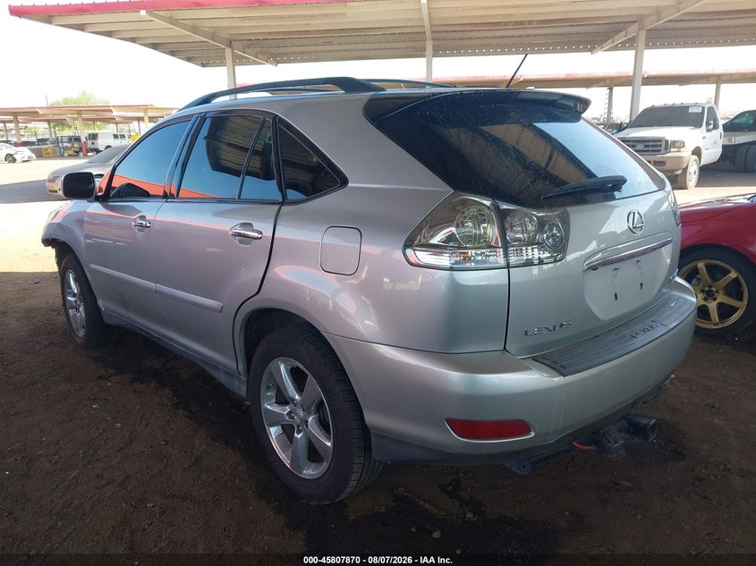 2008 Lexus Rx 350 VIN 2T2GK31U18C032187 IAAI salvage auction — FRONT END, Salvage (Arizona), sold $750 on 2026-09-03 (photo 3)