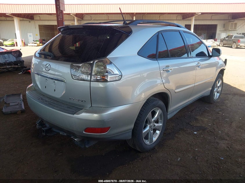 2008 Lexus Rx 350 VIN 2T2GK31U18C032187 IAAI salvage auction — FRONT END, Salvage (Arizona), sold $750 on 2026-09-03 (photo 4)