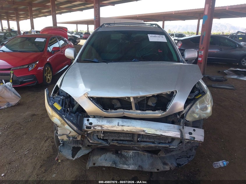 2008 Lexus Rx 350 VIN 2T2GK31U18C032187 IAAI salvage auction — FRONT END, Salvage (Arizona), sold $750 on 2026-09-03 (photo 6)